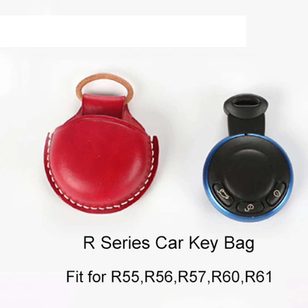 Чехол-сумка для ключей от автомобиля из натуральной кожи, защитный чехол для BMW Mini Cooper JCW One S Countryman, аксессуары для стайлинга автомобилей