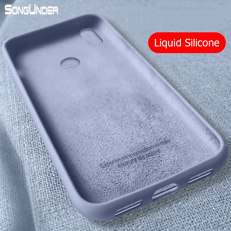

For Samsung Galaxy A50 Case Liquid Silicone Rubber Soft Cover For Samsung A30 A70 A60 A20 A10 A40 A50 Phone Cases Shockproof