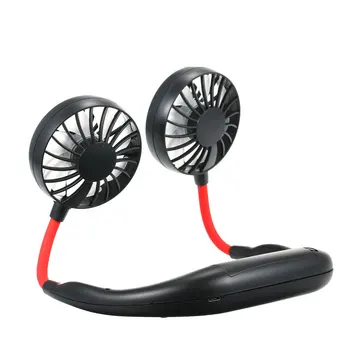

Mini USB Charging Fan Wearing Fans Rechargeable Air Conditioner For Student Universal USB Gadgets For Home Office Travel