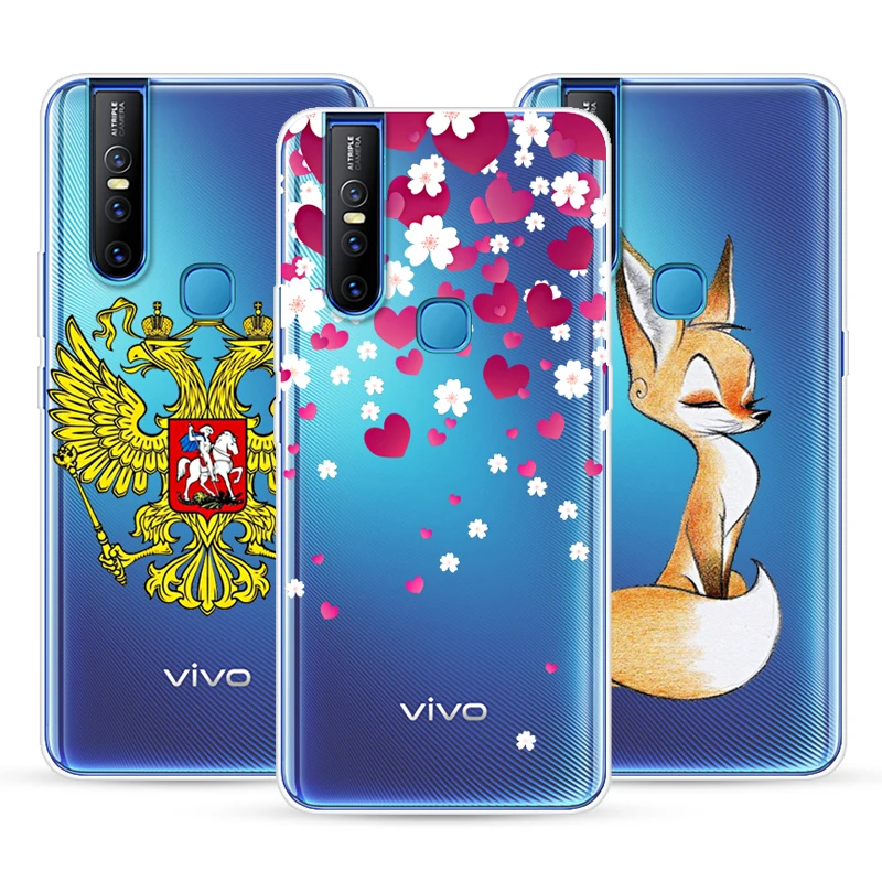 Чехол с рисунком для Vivo V15 Pro мягкий силиконовый чехол телефона Fundas |