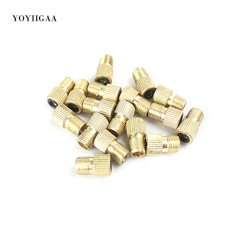 

2PC Bicycle Valve Type Adaptor Presta To Schrader Air Pump Bicycle Bike Valve Type Adaptor Converter Adapter Bike Accessories