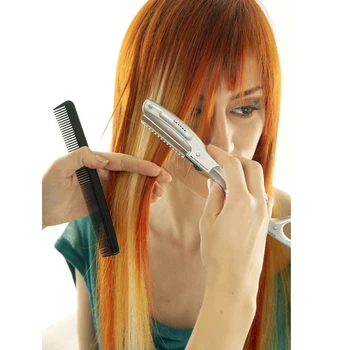 

New Hair Scissor Ultrasonic Hot Vibrating Razor For Hair Cut/ Hair Extension Beauty Salon Use Hairdressing Tool L-538