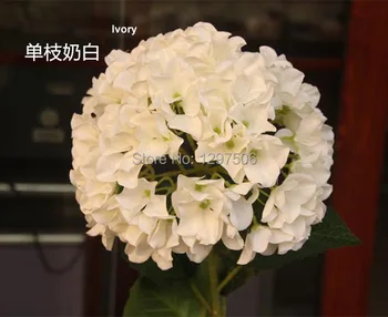 

20CM large artificial silk fresh hydrangea heads,diy arrangements bouquet accessories,Wedding bridal bouquet,decoration table