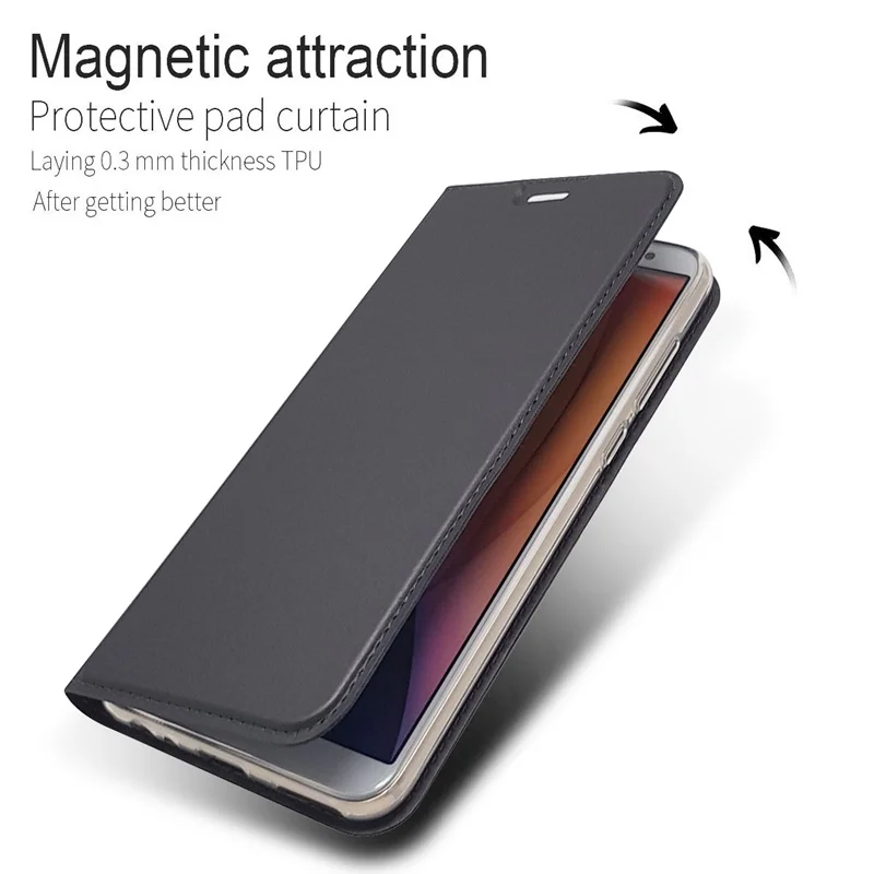 Case For Huawei Nova 2i case PU leather flip cover For Huawei Mate 10 lite  Honor 9i case luxury Magnet Wallet case kimTHmall