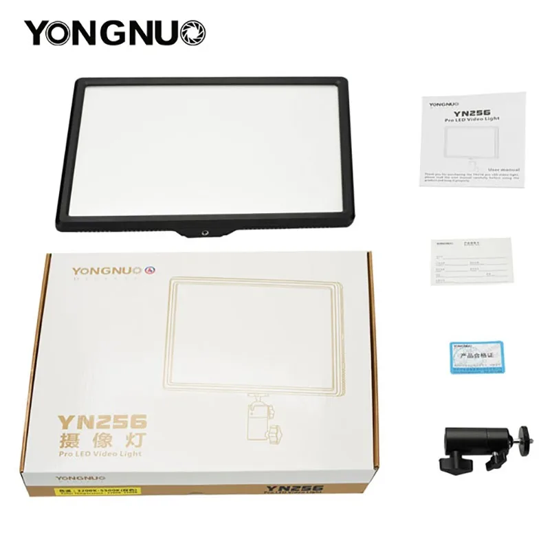 YONGNUO YN256 3200 K 5500 светодиодная лампа для профессиональной фотосъемки студийная