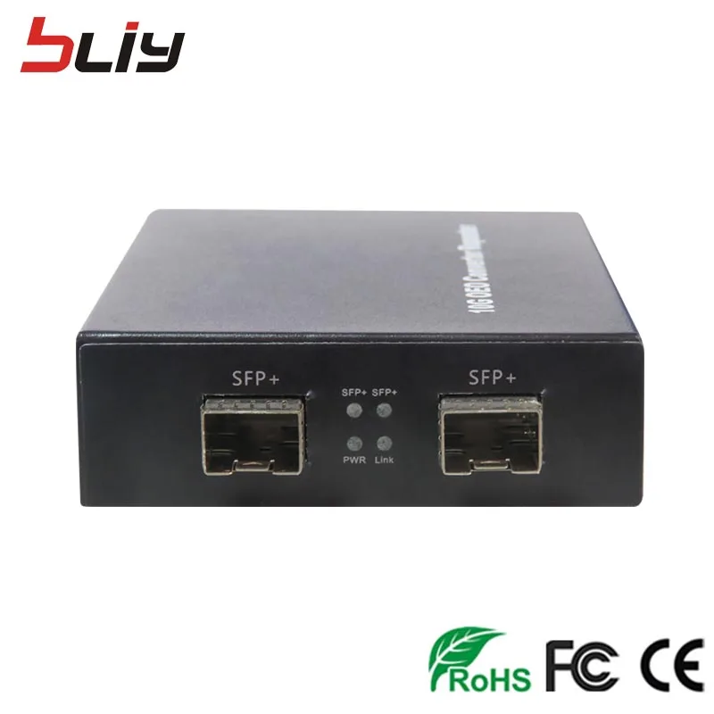 10G веб управляемый 3R ретранслятор sfp + к 10g медиа коннектор коммутатор ethernet гигабит