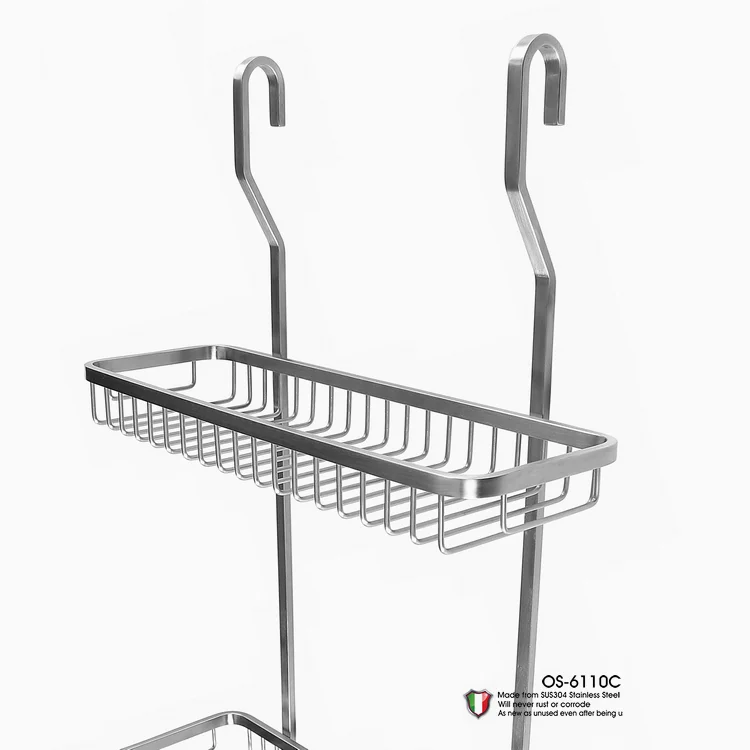 304 Stainless Steel Kitchen Rack Shelf Basket Organizer for Spice Condiment Salt Sugar Dip Herb Containers Jar Cruets Viborg