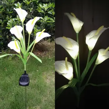 

LED Solar Light Outdoor Waterproof 5 LED Solar Powered Lamp for Yard Path Way Outdoor Garden Flower Lamp Decorative 40
