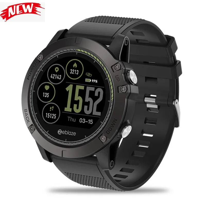 

Zeblaze Smart Watch VIBE 3 HR Fitness Tracker Heart Rate Monitor Smartwatch For Samsung Huawei Xiaomi Apple iphone 8 X XS MAX XR