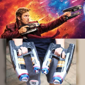 

A Pair Guns Cosplay Avengers Infinity War Star Lord Gun Weapon A Pair Handmade Props Adult Halloween Party Prop