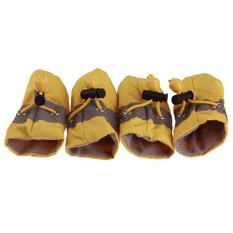 Pet Dog Boots Indoor Paw Protector Pet Boots Soft Sole Anti-Slip Dog Shoes For Small Medium and Large Dogs 4 Pcs11