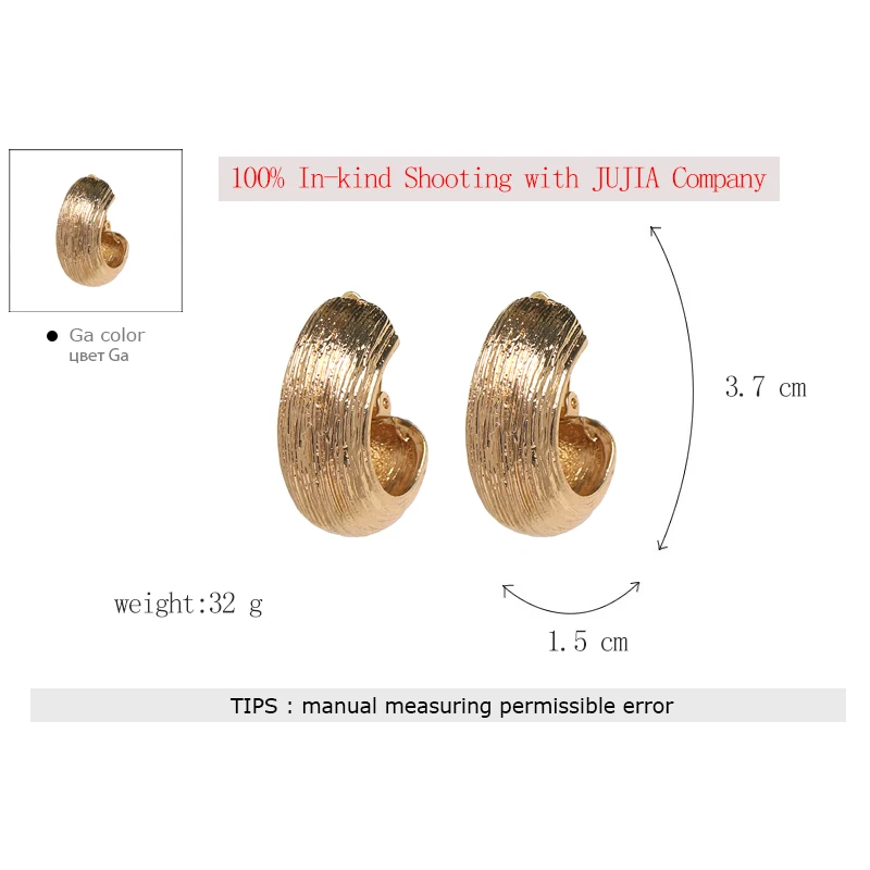 Metal Hoop Drop Earrings Classic Jewelry Accessories for Women, hoop earrings,fashion earrings