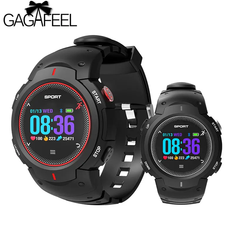 

Gagafeel IP68 Waterproof F13 Smart Watch Heart Rate Monitor Remote Camera Sports Smartband Swimming Fitness Tracker Bracelet