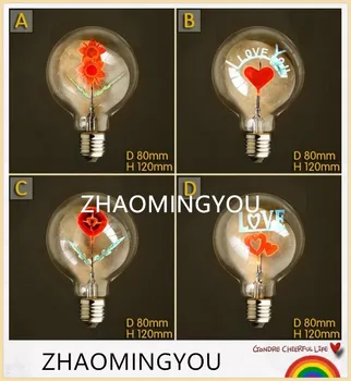 

YOU 10X High Quality Incandescent LED Bulb 3W 110V-220V Classical Retro Edison Art Decoration E27 Edison Decorative Light Bulbs