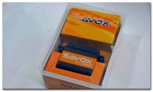 SAVOX SC-1268SG Мега Крутящий момент высоковольтный цифровой ру серво 25 кг 7,4 v металлическими шестернями и высоким крутящим savox 1268