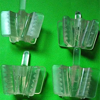 

50 Pcs/bag Autoclavable Silicone Dental Mouth Prop Cheeck Retractor Mouth Opener With Straw Hole Oral Prop Bite Pad Holder