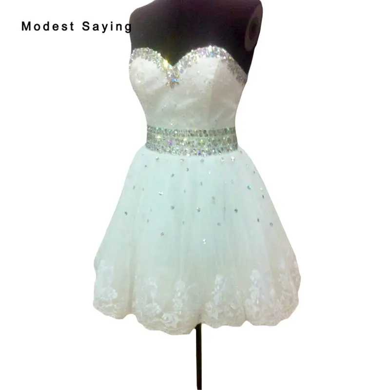 Sexy A-lijn Mini Kant Cocktail Jurken 2018 met Strass Meisjes Kralen Homecoming Jurk Korte Party Prom Jassen robe cocktail Sexy A-lijn Mini Kant Cocktail Jurken 2018 met Strass Meisjes Kralen Homecoming Jurk Korte Party Prom Jassen robe cocktail