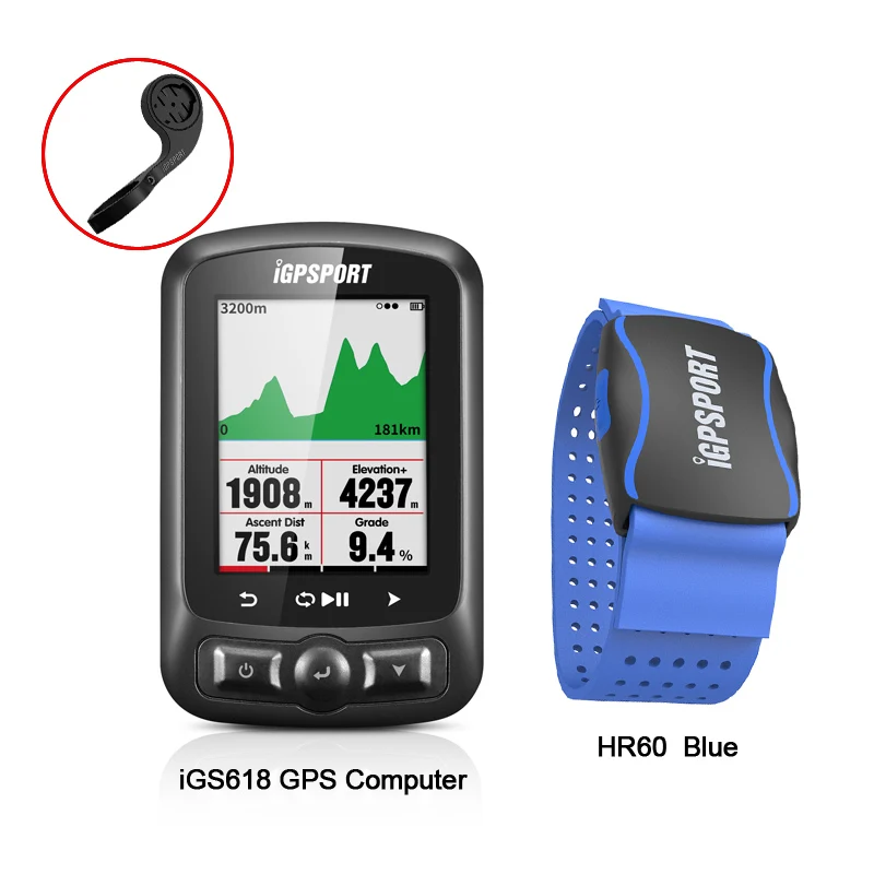 I gps порт iGS618 gps велокомпьютер gps навигация Спидометр IPX7 HR60 Arm пульсометр Bryton Rider GARMIN EDGE 200