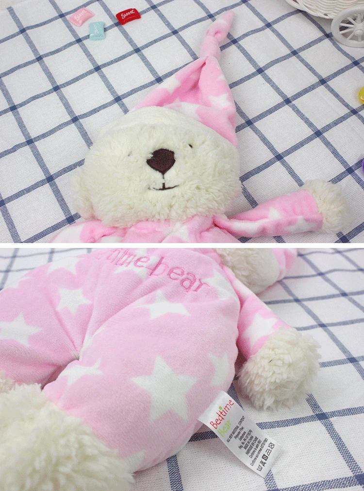 Soft Teddy Bear Plush Dolls Stuffed Animals Lovely Star Bedtime Bears