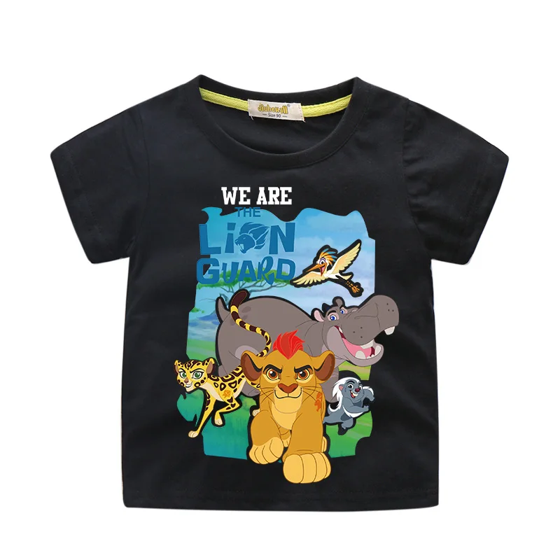 

Children Cartoon The Lion King Simba Printing Tee Tops Boy Summer Short T-shirt Clothes Girls T Shirt Clothing For Kids
