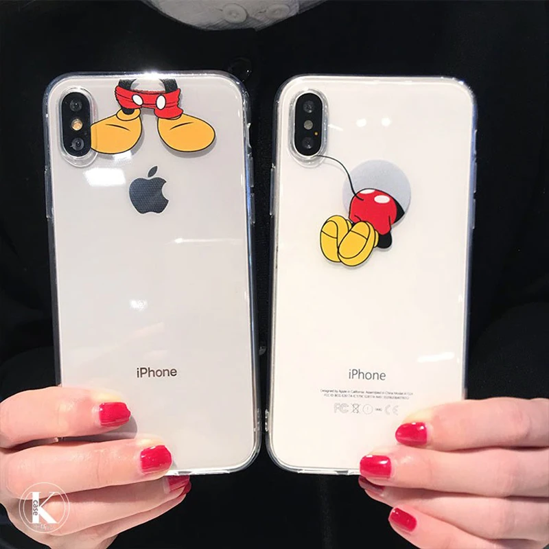 

Cute Funny Cartoon Feet Butt Soft Clear TPU Case For iPhone X 7 8 6 6s Plus Cartoon Cute Phone Cases For iphone XS MAX XR Cover