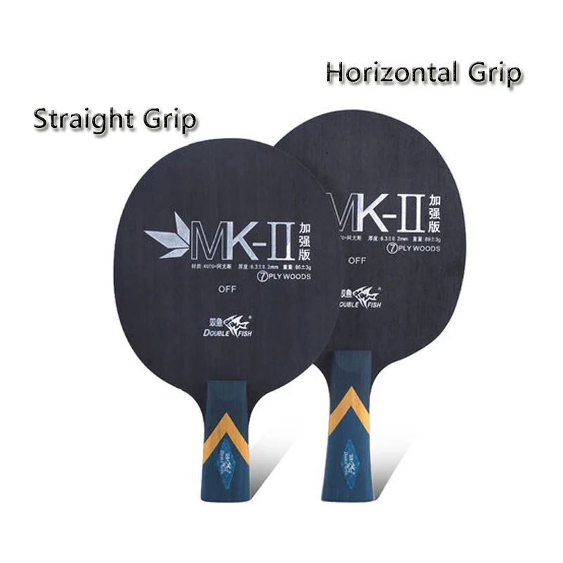 

MK-Ⅱ Professional Blade for Beginners 1 piece Horizontal Grip/Straight Grip Double Fish Racket Ping-pong Bat