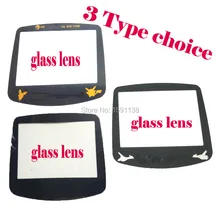 Лидер продаж, 2 шт./партия, PikachuPokemonType, стеклянная линза, пригодная для GBAGameboyAdvanceNintendo, защитная пленка для экрана с двойной наклейкой