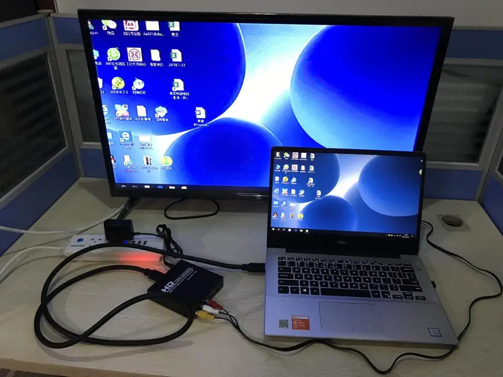 Высокое качество HDMI к CVBS AV/HDMI авто скалер NTSC PAL ТВ Формат HD видео конвертер для VHS VCR