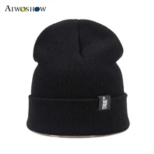 2017 New Fashion Beanies font b Winter b font Cap Skullies font b Knit b font