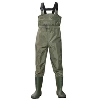 Outdoor Siamese Pants Breathable Eu38-47 Boots Wading Camo Waterproof 3-layerPVC Men Women Fishing Wader Strap Overalls Trousers Outdoor Siamese Pants Breathable Eu38-47 Boots Wading Camo Waterproof 3-layerPVC Men Women Fishing Wader Strap Overalls Trousers