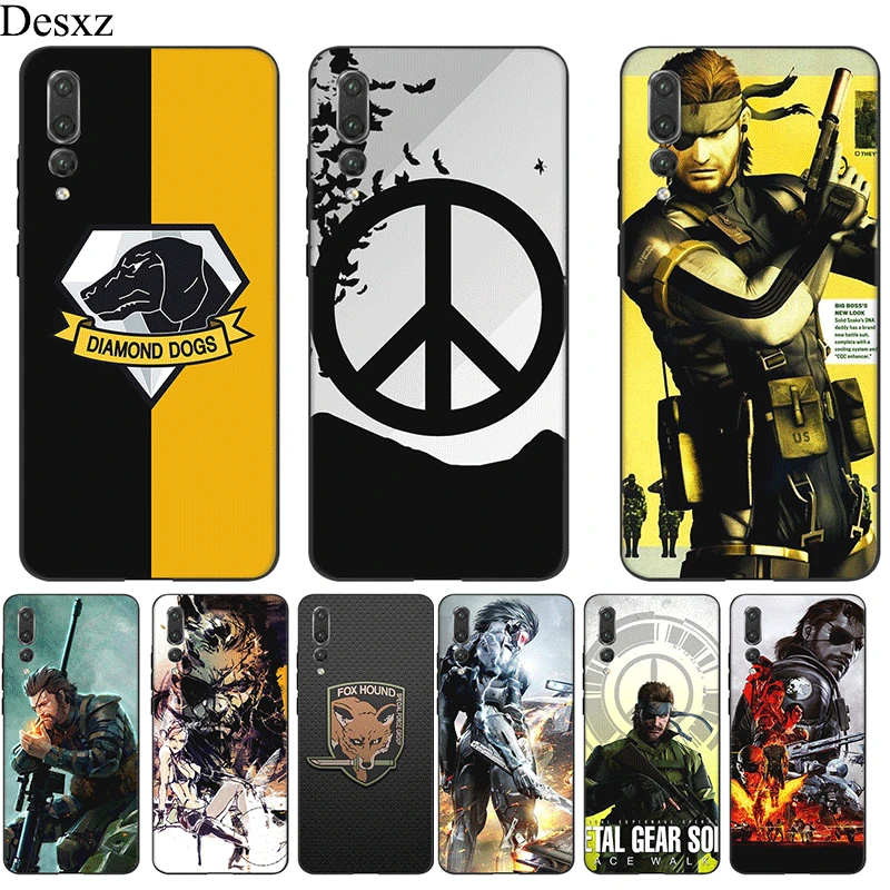 

Mobile Phone Case Tpu For Huawei Nova 2i 3i 4 3 Y5 A6 A7 A9 Mate 10 20 Pro Lite Cover Metal Gear Solid Peace Walker Shell Casing