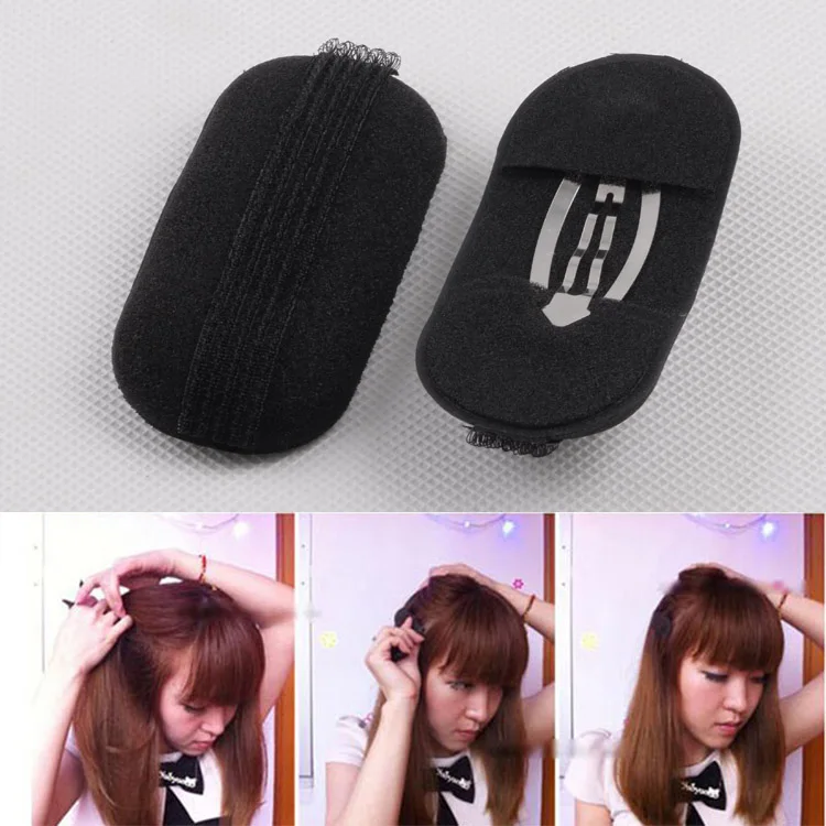 

2 Pcs/Set Princess Hair Maker Head Insert Hairs Volume Bump Up Clip Tools QRD88