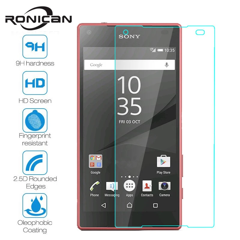 Для Z5 Compact защита экрана 9H Премиум Закаленное стекло для Sony Xperia Z5 Compact mini Z5mini Z5C E5823 E5803 защитная пленка|tempered glass supply|tempered glass sliding doortempered glass sink | АлиЭкспресс