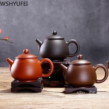 

145ML Pu'er authentic teapot mud end Nipin Xi Shi teapot manual Tea set kettle set Tieguanyin Pu'er tea Oolong tea