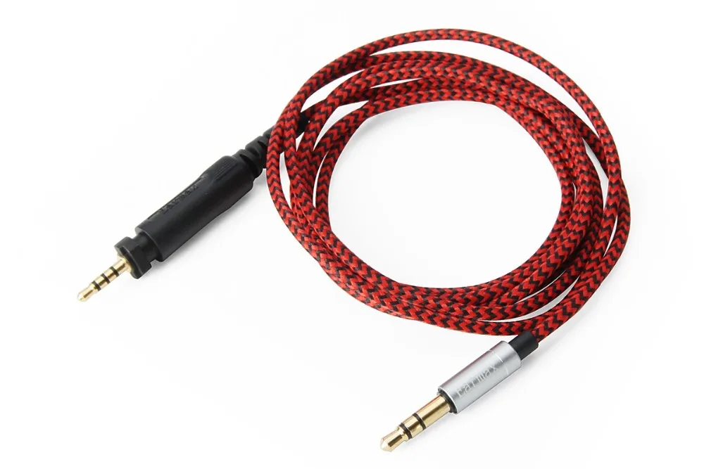Замена аудио нейлоновый кабель для наушников Philips SHP8900 SHP9000 SHP895