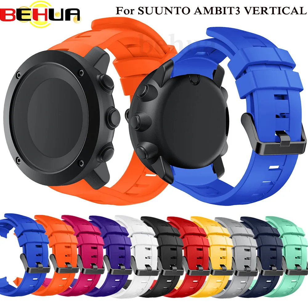 Силиконовый ремешок для часов Suunto AMBIT3 вертикальный подача/Альфа/Спартанский