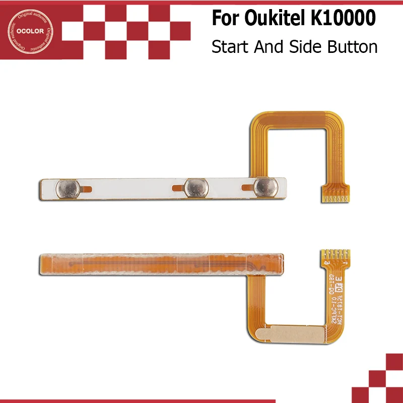 

ocolor For Oukitel K10000 Start Button Flex Cable Power+Volume Button FPC Flex Cable For Oukitel K10000 MTK6735 Quad Core