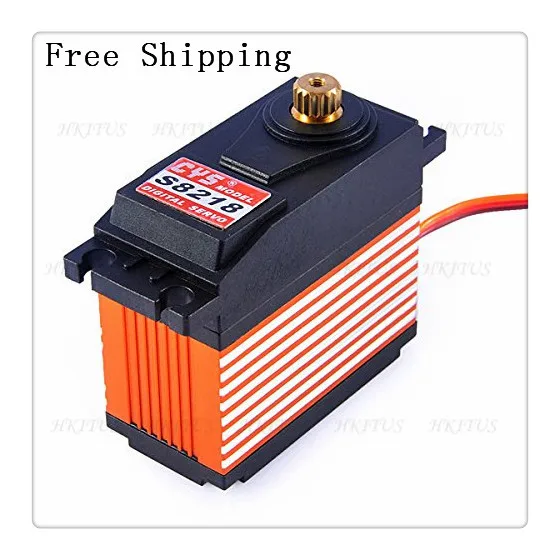 

Wholesale CYS-S8218 Digital servos Metal Gear High Torque Servo Motor 6V-7.2V 0.18sec/60 a 164g Metal Gear 40KG Free Shipping