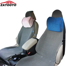 Zatooto мягкие дышащие авто голову Подушки детские удобные памяти хлопок Средства ухода за кожей Шеи поддерживает 4 вида цветов автомобиля Интимные аксессуары