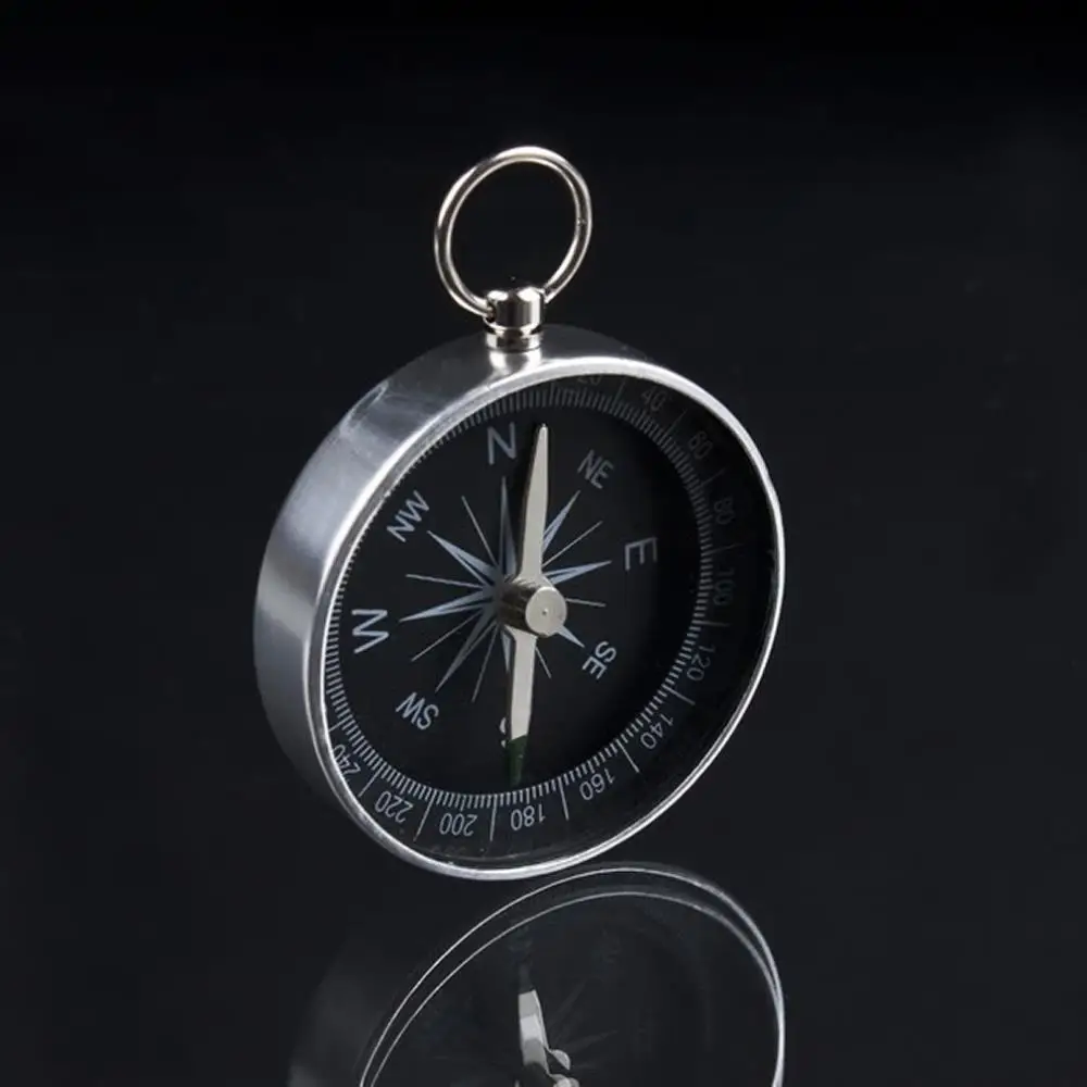 1pc Pocket Mini Camping Hiking Compasses Lightweight Aluminum Outdoor Travel Compass Navigation Wild Survival Tool Black 1pc Pocket Mini Camping Hiking Compasses Lightweight Aluminum Outdoor Travel Compass Navigation Wild Survival Tool Black