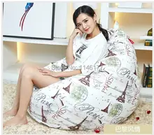 Ywxuege( filler included)Lazy sofa bean bag fabric single sofa computer chair leisure tatami superfine wealthy large size