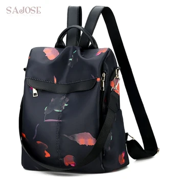 

Anti-theft Women Backpack Oxford Fashion Female Small Bagpack School Shoulder Bag For Teenager Girls Multifunction Backpack