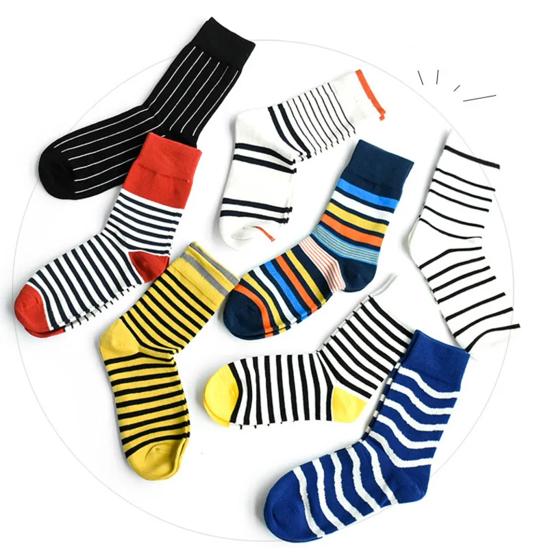 Men&Women Happy Socks Funny with Cartoon Animal Bomb Design Wedding Gift Combed Cotton Breathable Dress Neutral Socks Eur36-43