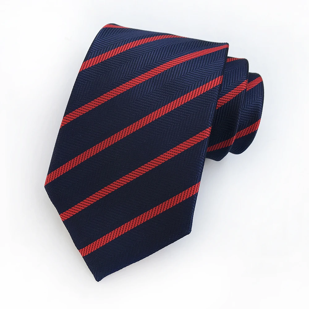 Ricnais Шелковый мужской галстук 8 см, клетчатый галстук с узором пейсли для мужчин, темно-синие галстуки на шею, классическая одежда, деловой Свадебный галстук, вечерние галстуки Gravatas
