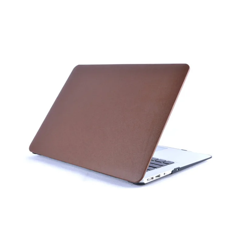 Newest Fasion PU Soft Vinyl Leather Laptop Cases Shell Cover For