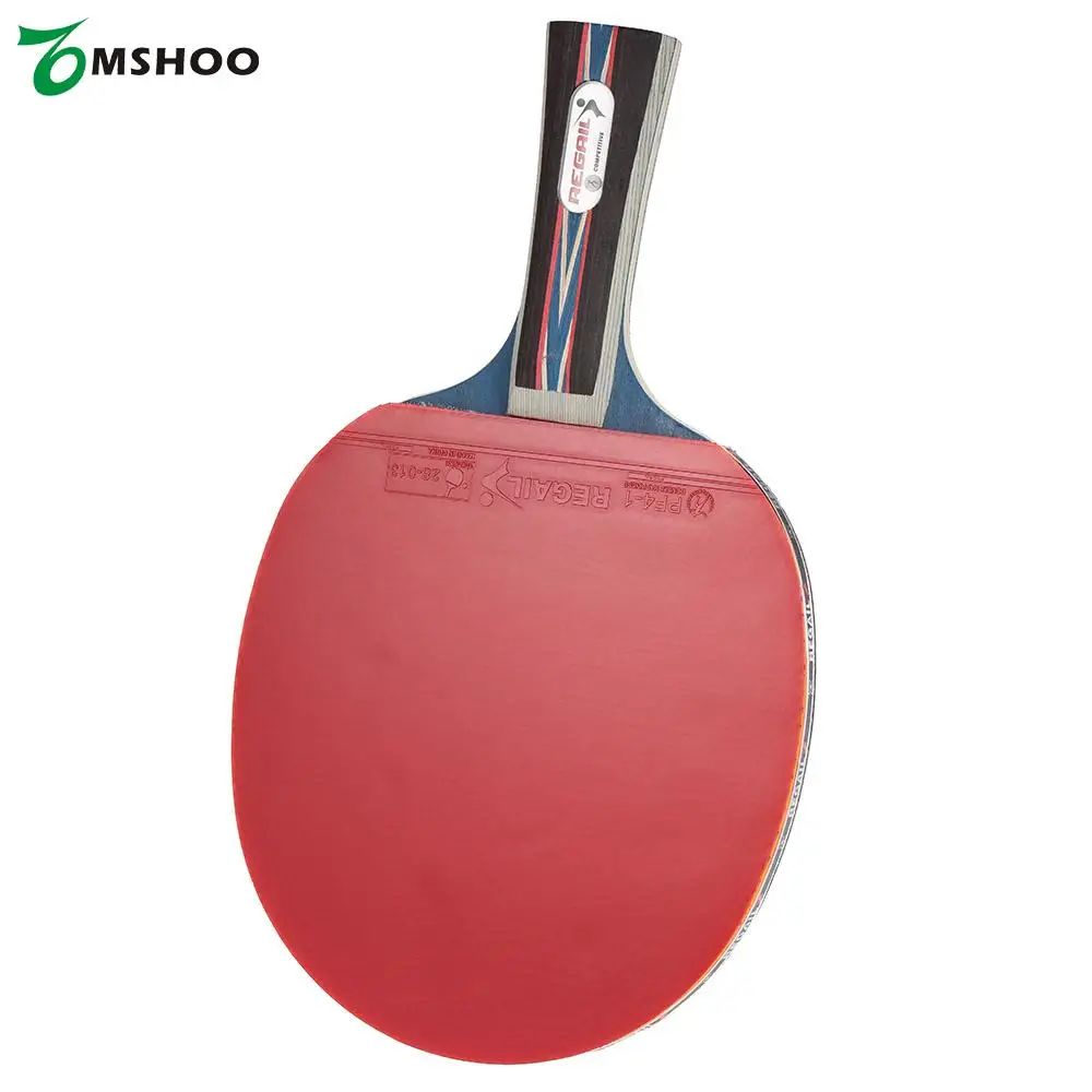 With Carrying Bag Pouch Table Tennis Racket Ping Pong Racket Paddle