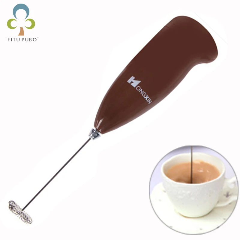 

1Pcs Creative Colorful Automatic Handheld Electric Egg Beater Milking Machine Blender Kitchen Tools LXX