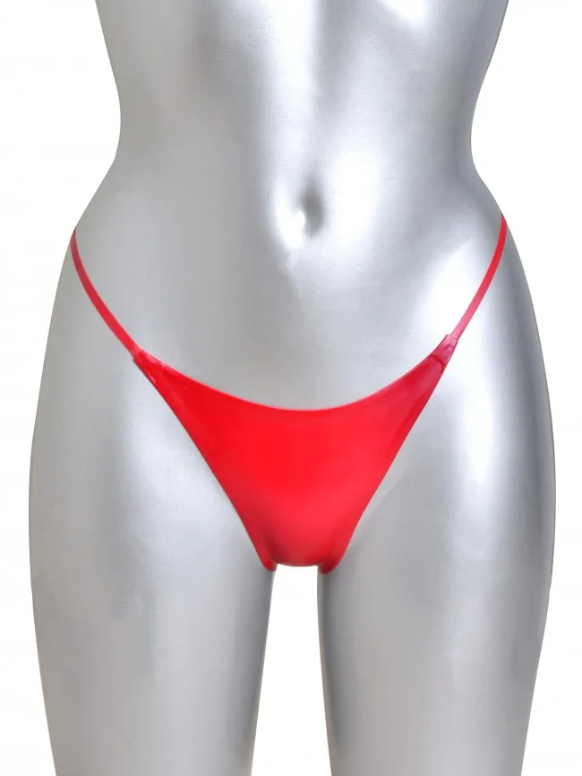 Latex Rubber G String Sexy Latex T Back Red Rubber Latex Underwearin