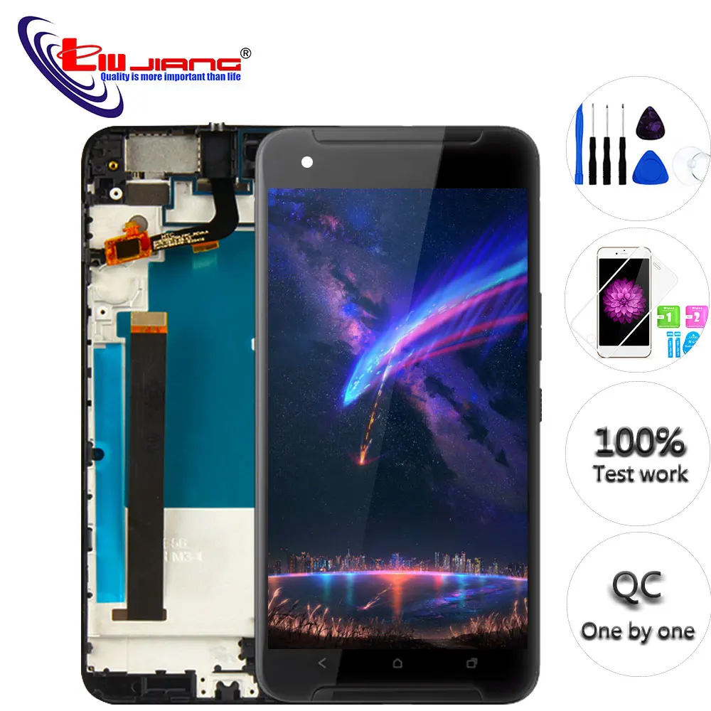 

For HTC One X9 Original LCD Display Touch Screen Digitizer Assembly Replacement Repair Parts Frame No Dead Pixels
