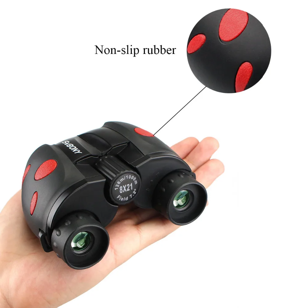 SVBONY مناظير 8x21 أطفال 2 ألوان عيد الميلاد هدايا ل في الهواء الطلق تلسكوب أطفال الحاضر SV33 المدمجة حجم 126 m /1000 m F9315